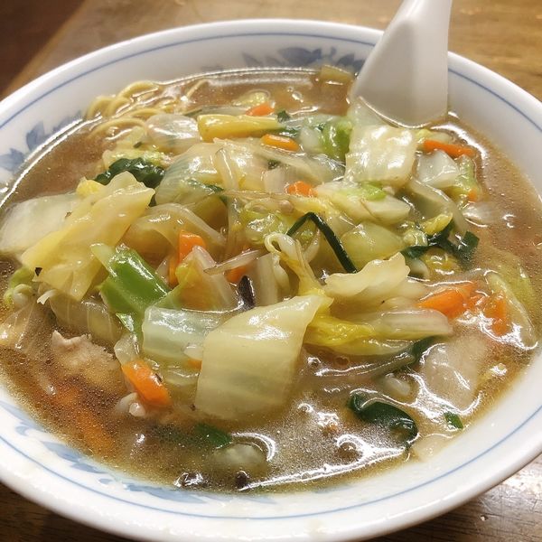 「サンマーメン680円」@三幸苑の写真