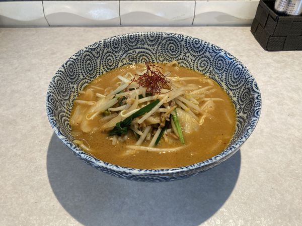 「納豆キムチ味噌ラーメン」@JAZZ麺 2.7の写真