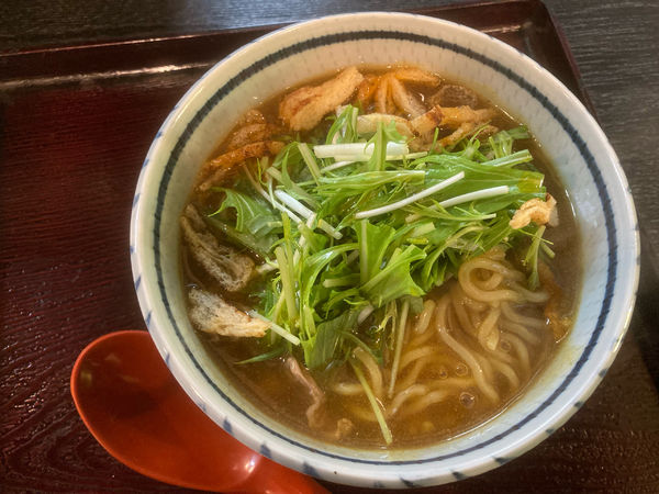 「カレー中華麺(小)¥600+替玉(うどん)¥100」@北大路カレーうどんの写真
