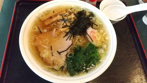 「ラーメン550円」@きそば 志ら井の写真