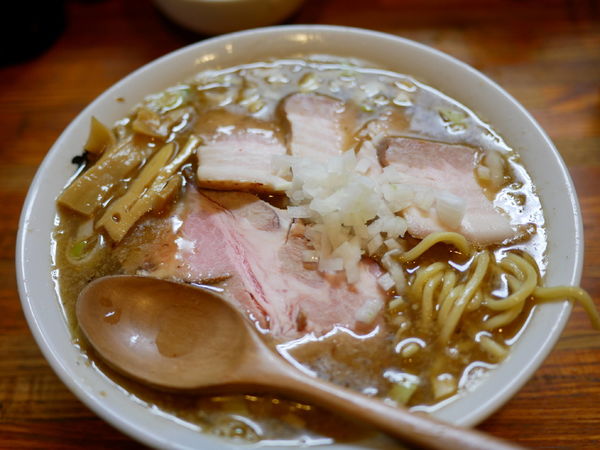 「半ミックス肉麺」@麺 髙はしの写真