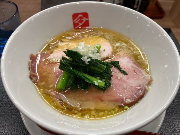 「塩そば＋海老の和え玉」@KITCHEN TAKANOの写真