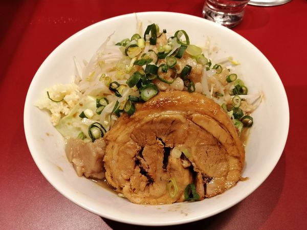 「濃厚 ラーメン　ミニ　　850円」@豚らーめん ミドリカワの写真