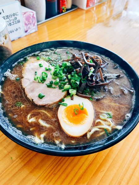 「魚粉豚骨ラーメン」@豚骨ラーメン 新井商店の写真