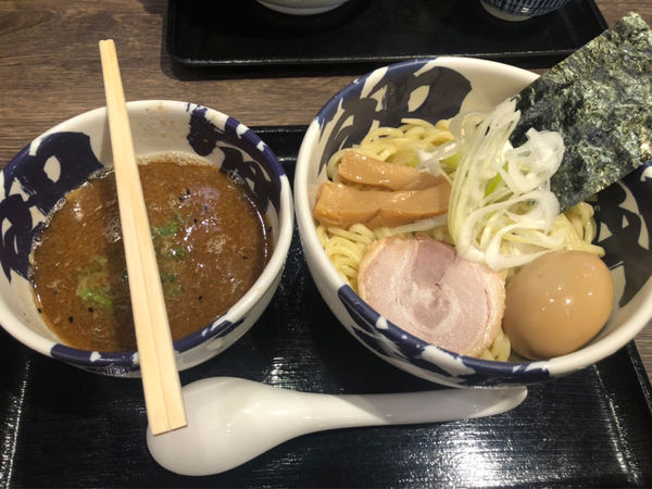 「節骨濃厚味玉つけ麺」@節骨麺たいぞう 池袋本店の写真