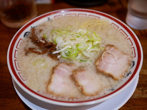 「中華そば 麺硬め＋こってり」@田中そば店 浅草店の写真