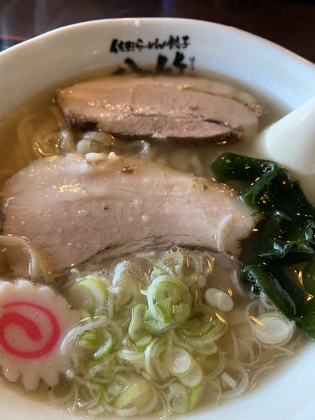 「塩ラーメン　650円」@佐野らーめん餃子 八竹の写真