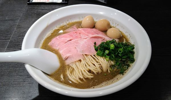 「境港産紅ずわい蟹と渡蟹の合わせ蕎麦+うずら」@弘明寺丿貫の写真