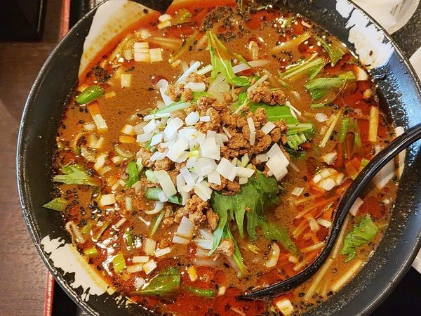 「黒担々麺」@中国料理 四季坊の写真