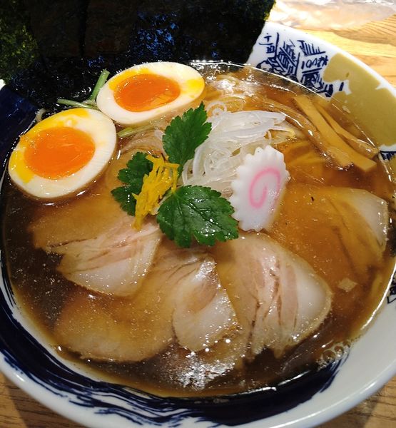 「特製清湯そば」@つけそば 神田勝本の写真