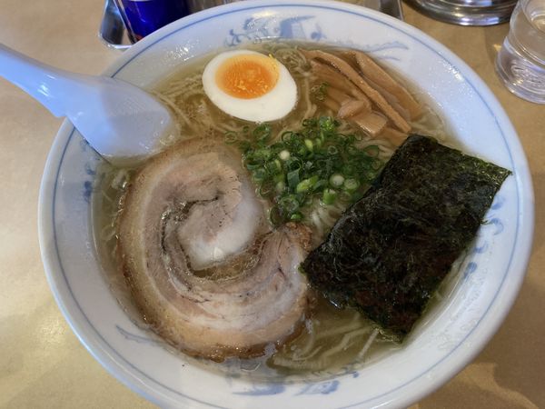 「塩ラーメン」@屋台ラーメンの写真