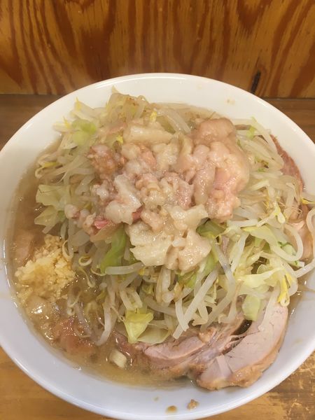 「小ラーメン　750円」@ラーメン二郎 前橋千代田町店の写真