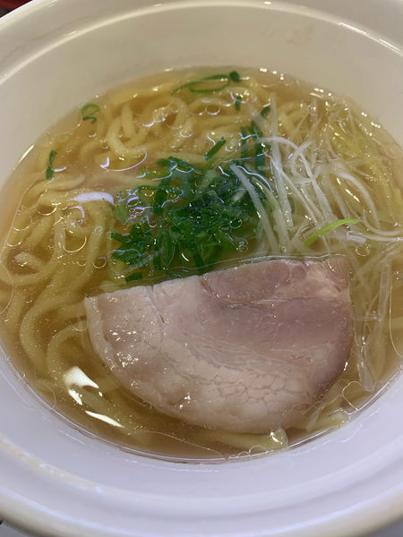 「鯛スープの塩ラーメン」@かっぱ寿司 福島矢野目店の写真