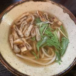 カレー中華麺(小)¥600+替玉(うどん麺)¥100