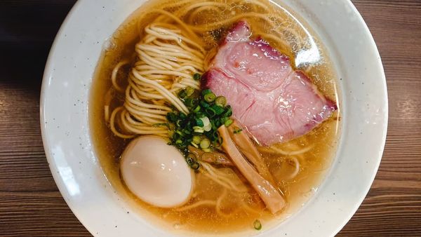 「中華そば塩」@中華そば さわの写真