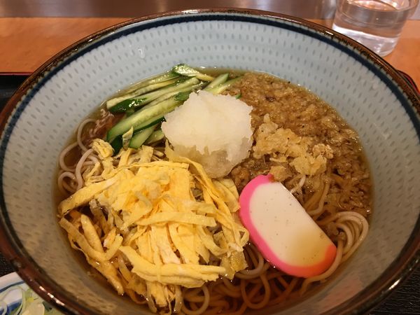 「冷やし花そば」@福はら 仙台駅西口店の写真