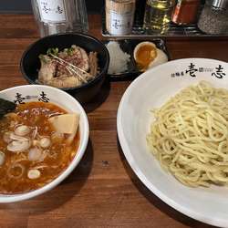 辛付麺、焼豚丼（小）