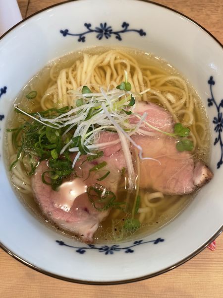 「煮干しラーメン塩」@麺屋 粉哲の写真