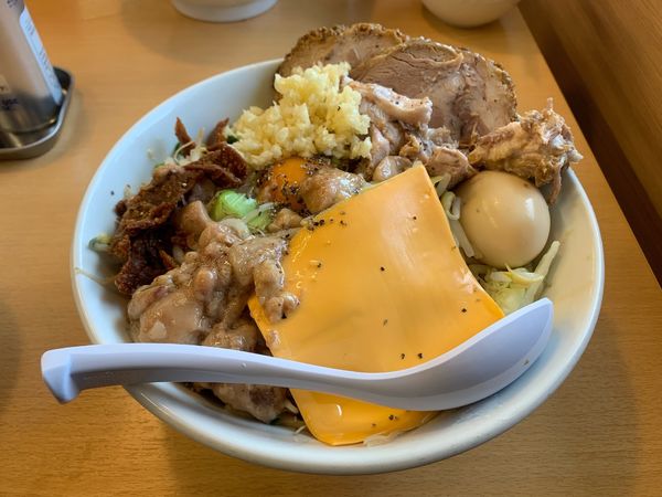 「まぜそば（全部入り）」@宮二郎の写真