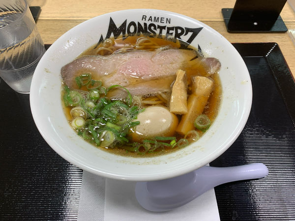 「豊浜ラーメン味玉950円」@ラーメンモンスターズ 豊浜サービスエリア上り線の写真