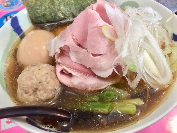 「凛々しい特製煮干中華ソバ(塩対応)【1000円】」@らーめん凛々の写真