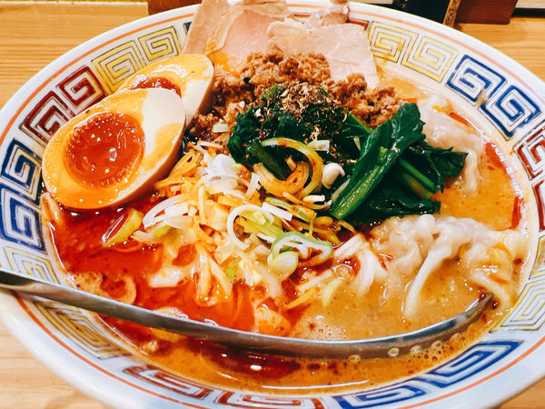 「特製担々麺」@ほっこり中華そば もつけの写真