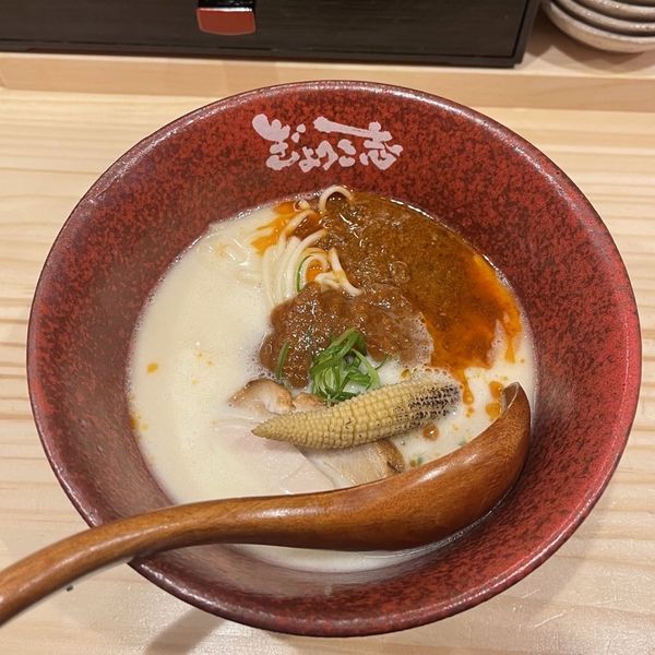 「海老味噌（880円）」@魚介味噌白湯 ぎょっこ志の写真