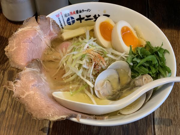 「味玉KOHAKU」@近江熟成醤油 十二分屋 早稲田店の写真