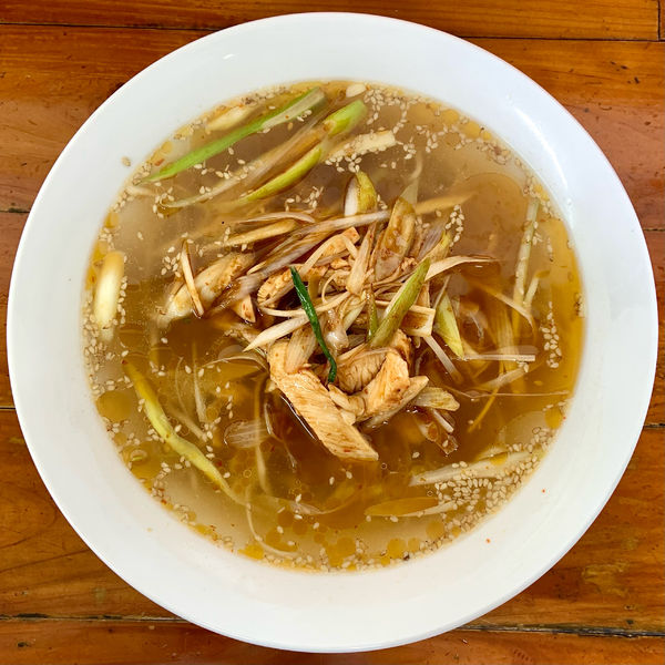 「霧島鶏葱らぁ〜めん（850円）」@まめ千の写真