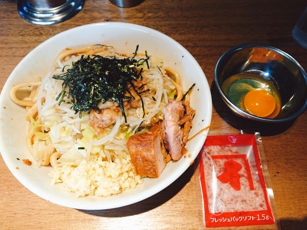 「【限定】汁なし」@MEN YARD FIGHTの写真