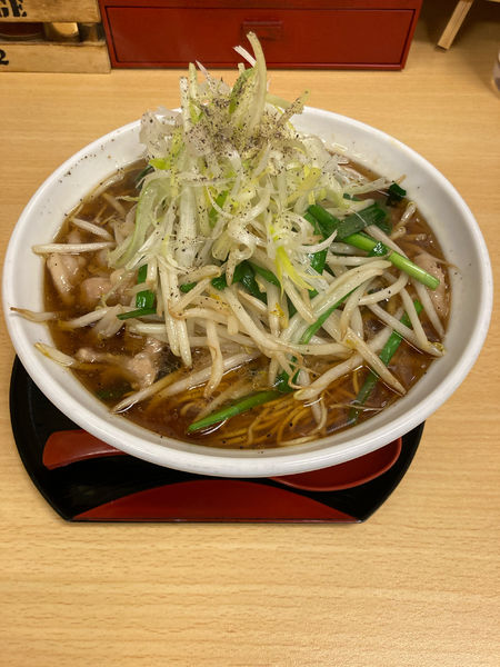 「にらもやしそば」@らーめん よこ田の写真