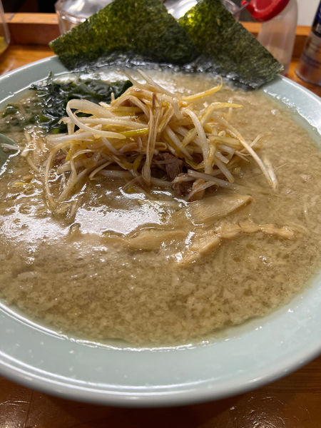 「正油ネギラーメン中盛り」@ラーメンショップ 足利50号店の写真