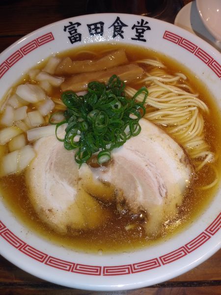 「煮干そば」@松戸中華そば 富田食堂の写真