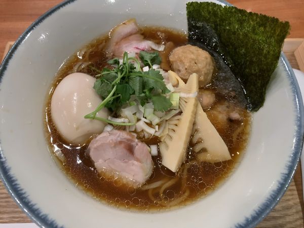 「特選鶏そば（醤油）」@麺匠 清兵衛 下赤坂店の写真