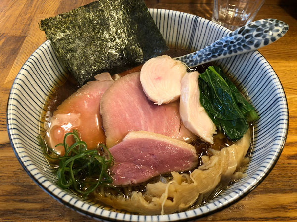 「肉増し中華そば」@中華そば きなりの写真