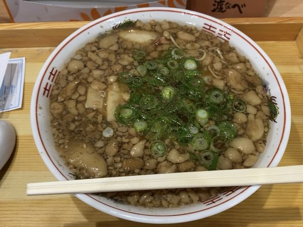 「尾道中華そば大盛」@尾道中華そば 渡なべの写真