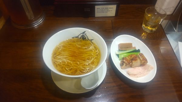「鶏塩上湯麺」@麺屋 あごすけの写真