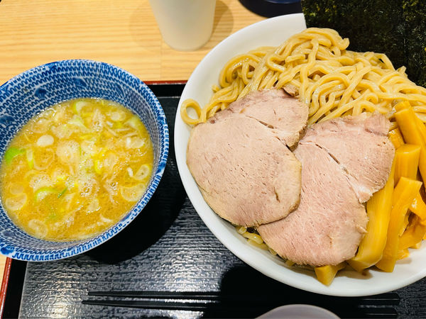 「特製つけ麺（特）1200円」@舎鈴 キュービックプラザ新横浜店の写真
