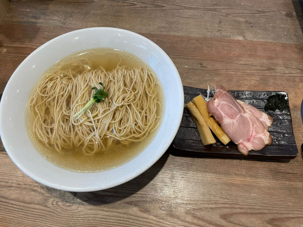「だし麺　塩」@だし麺屋 ナミノアヤの写真
