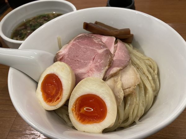 「特製つけ麺」@らぁ麺 時は麺なりの写真