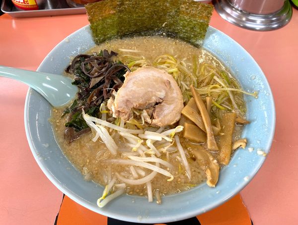 「みそネギラーメン 870円 ※麺硬め・アブラ多め」@ラーメンショップ 東大室店の写真