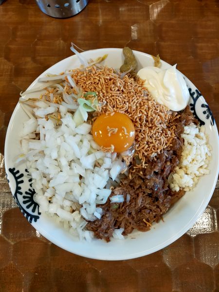 「豚まぜ大盛」@特級中華蕎麦 洋介の写真