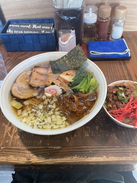 「鷄中華そば（塩）」@麺屋たつみ 喜心 狭山店の写真