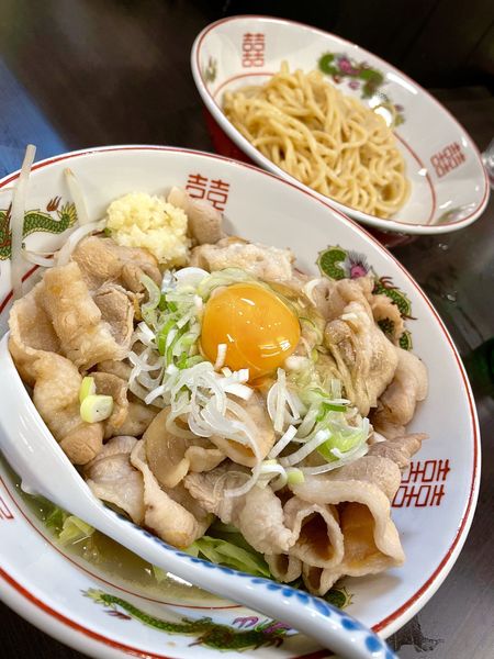 「スタミナラーメン ￥950＋つけ麺に変更 ￥100」@メンショップ アキラの写真