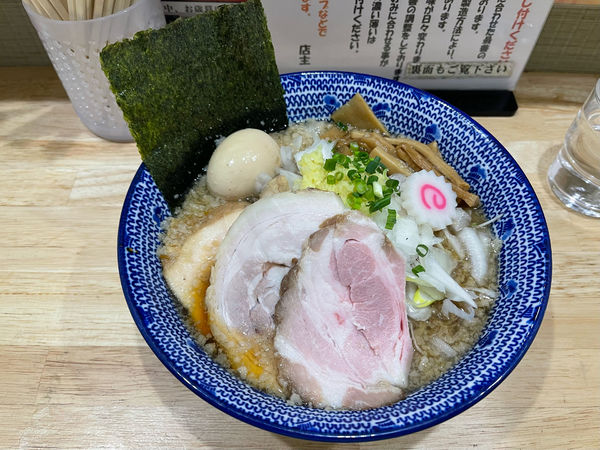 「特製にぼ助ラーメン」@厳選煮干ラーメン 初代 にぼ助の写真