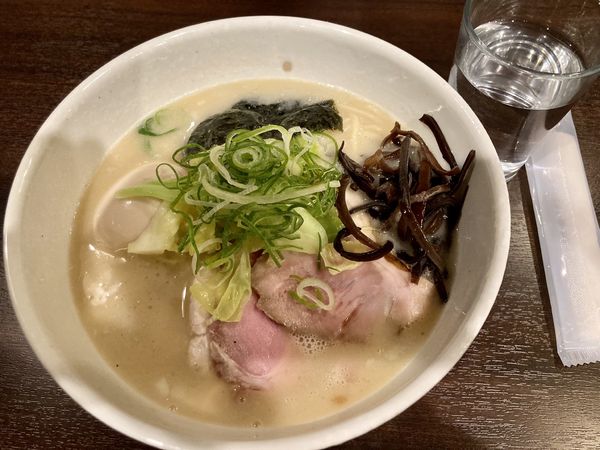 「鳥白湯塩ラーメン」@麺や 福一の写真