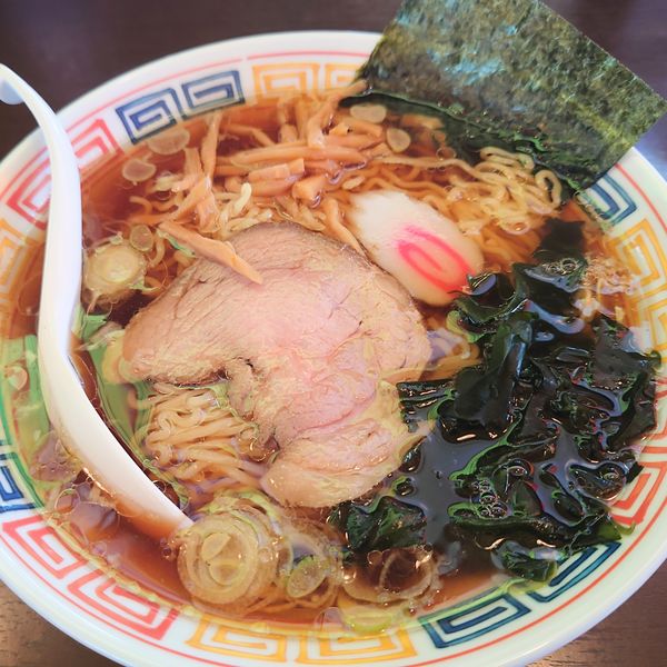 「昭和の中華そば 大盛 750円」@拉麺 時代遅れの写真