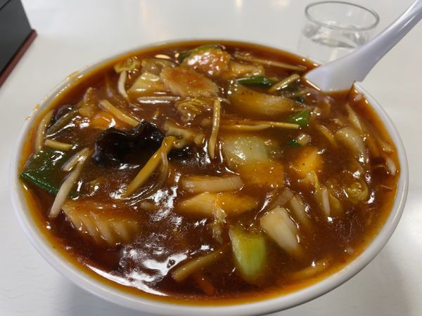 「マーラーめん」@中華料理 阿Q 大田原店の写真