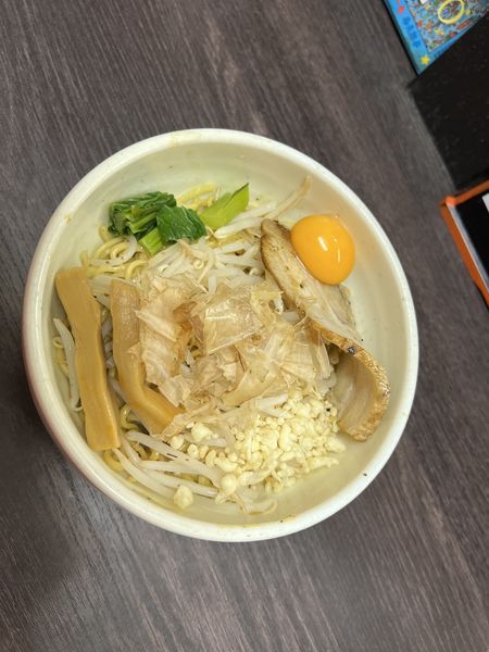 「豚あえそば(並盛り・標準タレ)780円」@十文字の写真