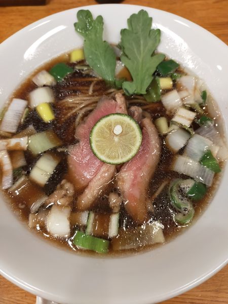 「鴨出汁そば」@麺麓menrokuの写真